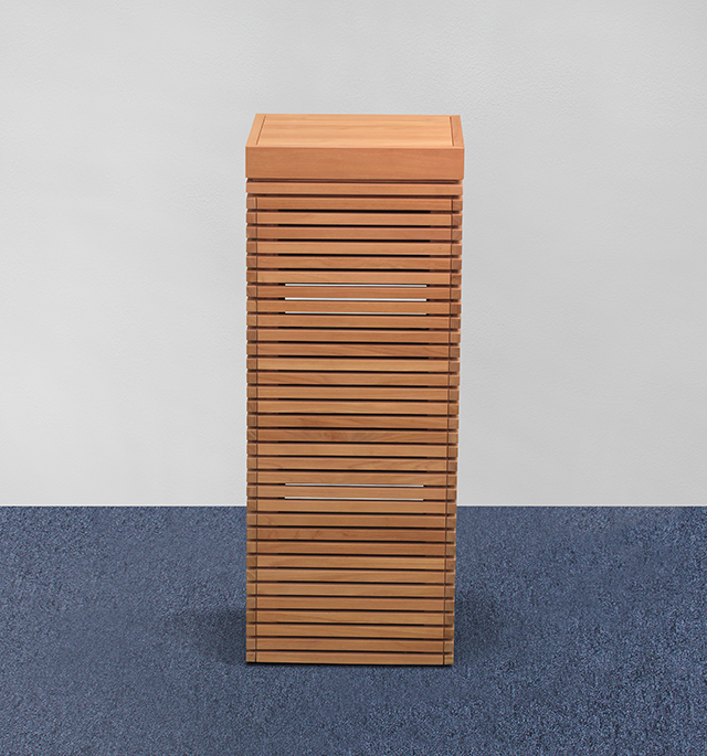 Teak Stehtisch