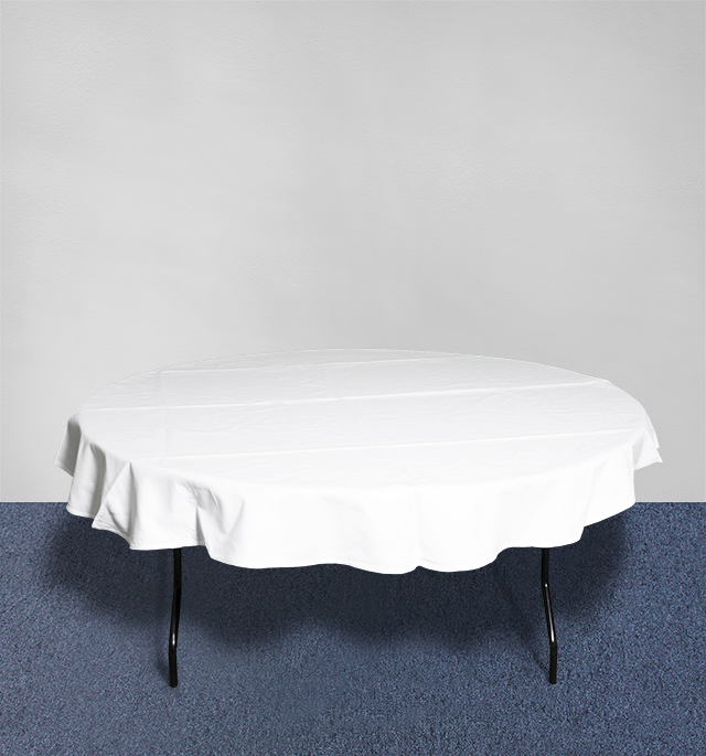 Tischtuch leihen rund 220cm