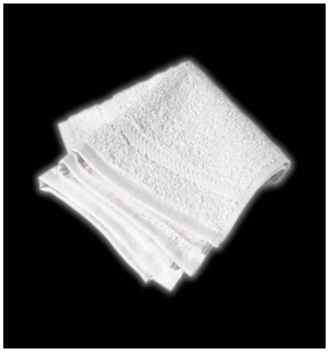 Frottiertuch Weiss 50×90cm